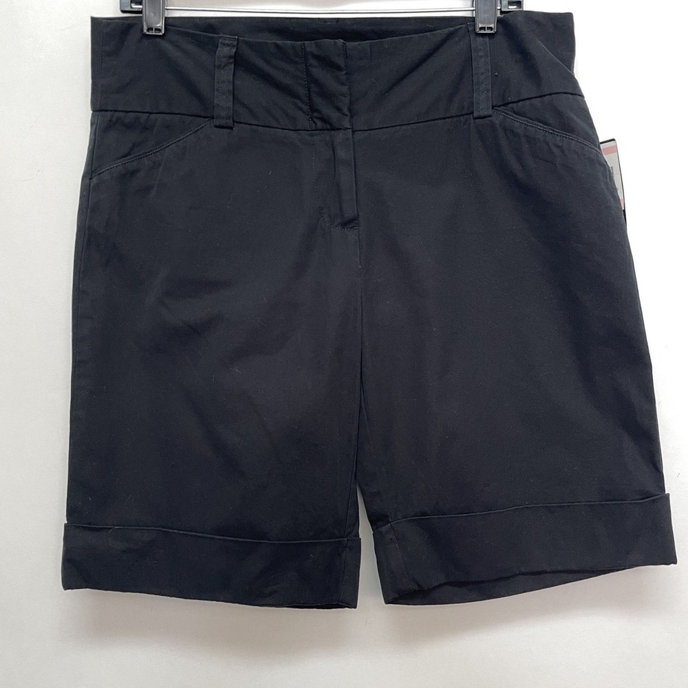 INC International Concepts Women's Shorts‎ Size 10 Black
